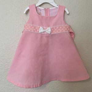 12 months old pink baby girl dress